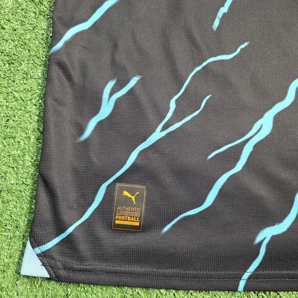 Puma Manchester City Kevin De Bruyne #17 2023/2024 Third Jersey UCL Patches XXL